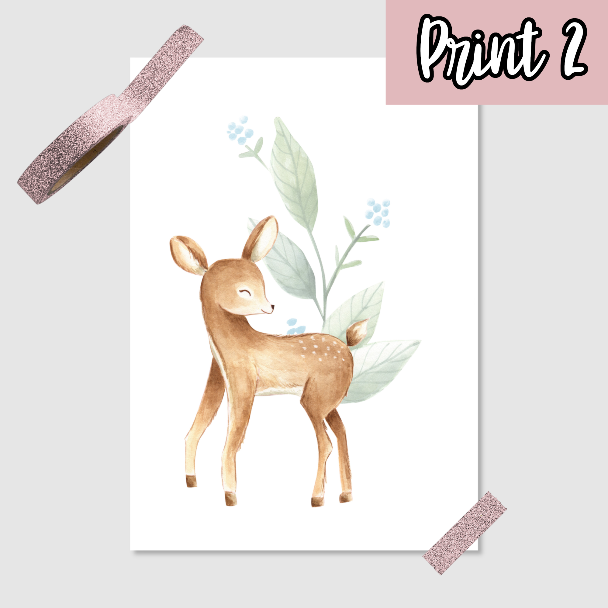 Baby Rehe Poster